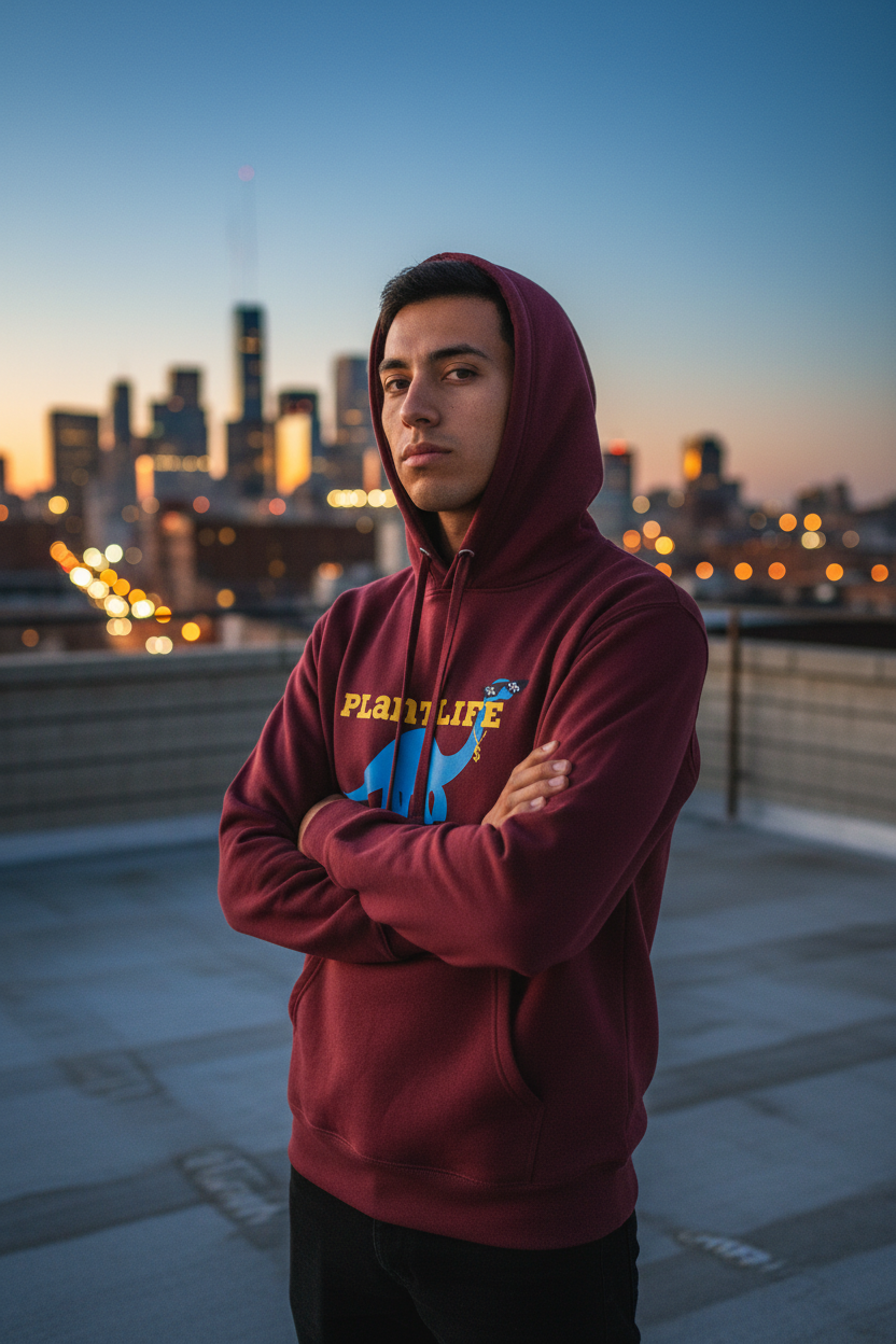 Maroon Hoodie