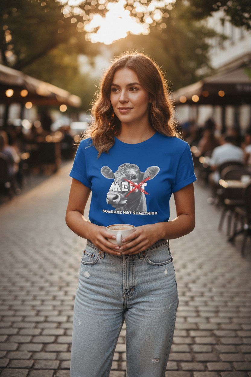 VEGAN " MEat" Unisex Cotton T-shirt
