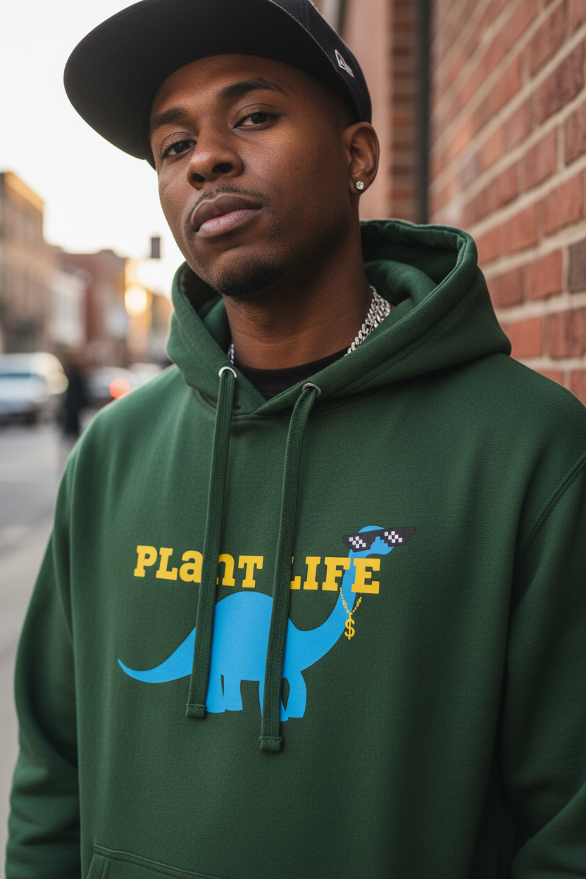 VEGAN " PLANT LIFE" Herbivore Unisex Hoodie