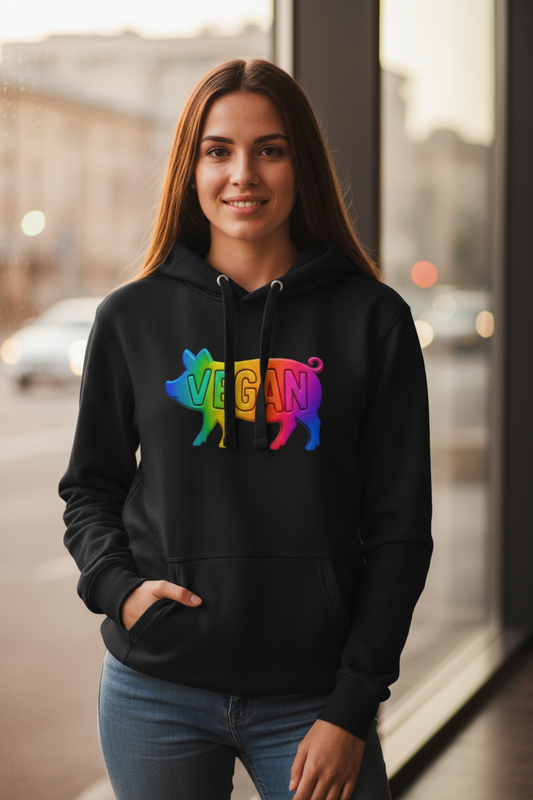 VEGAN Unisex  Pullover Hoodie
