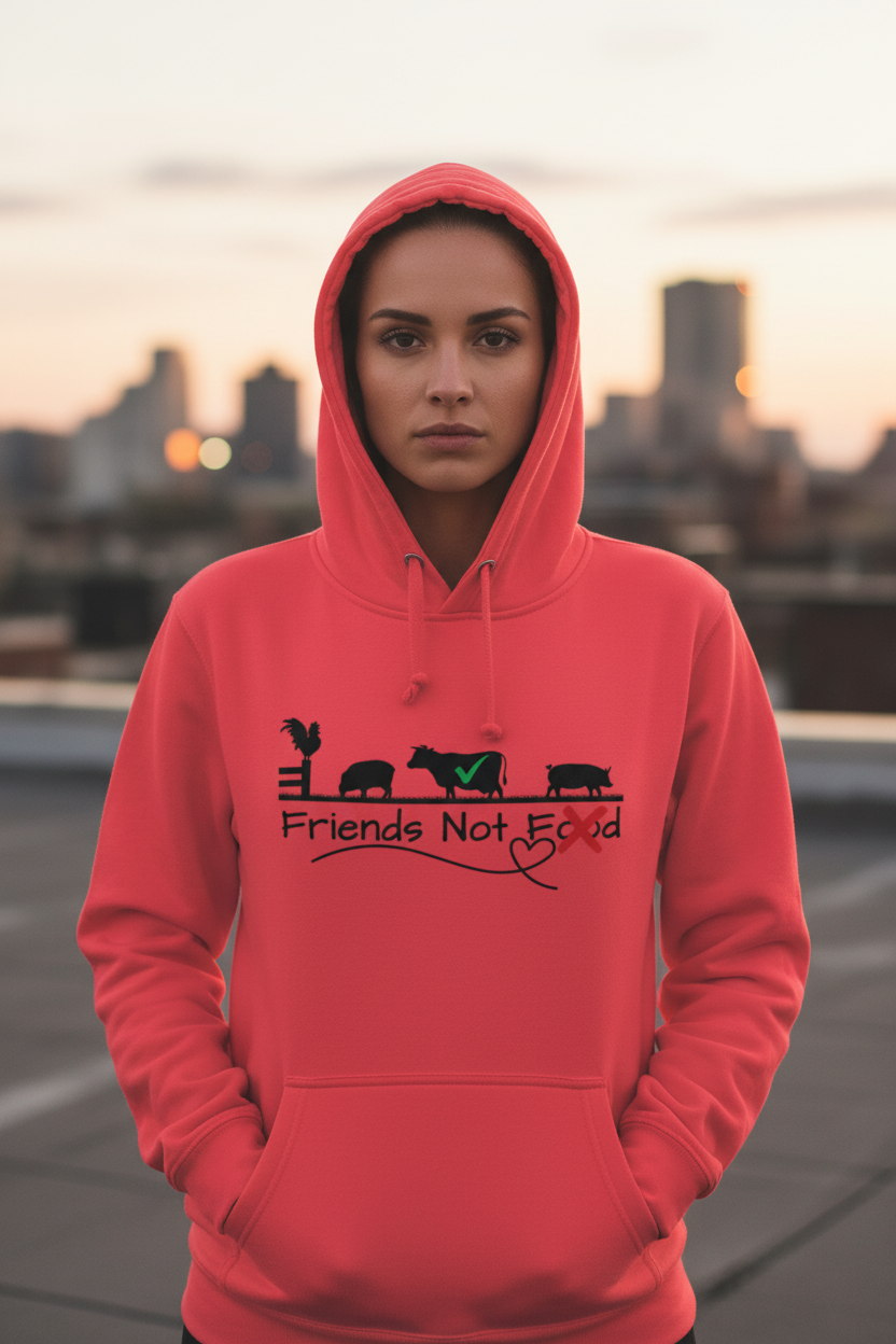 Team Red Hoodie Mockup