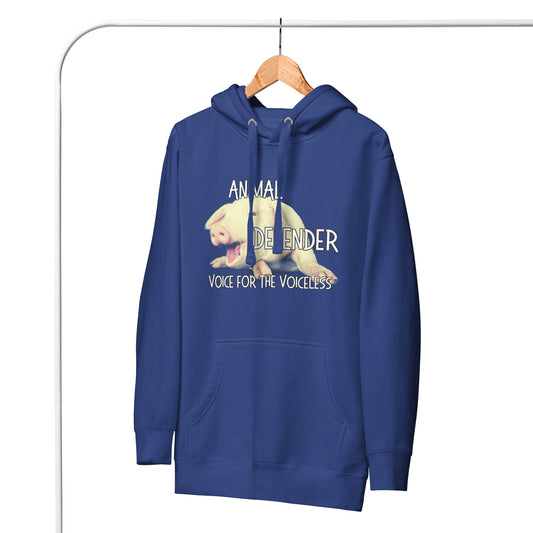 VEGAN " Animal Defender" Unisex Premium Hoodie