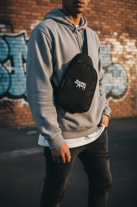 VEGAN Chest Style Bag
