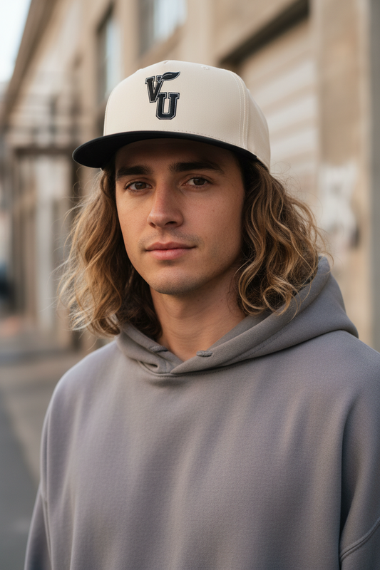 Vegan University 5 panel Embroidered cap