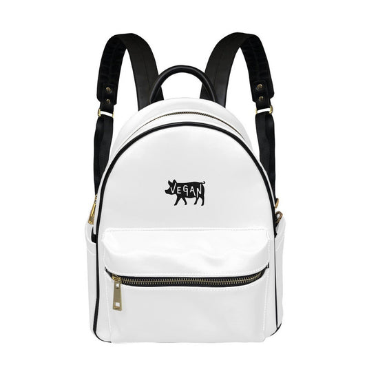 VEGAN Faux Leather Designer Backpack