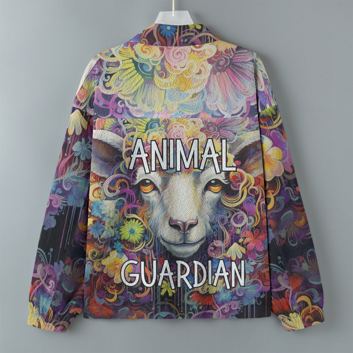 VEGAN " Animal Guardian"  Lapel Jacket