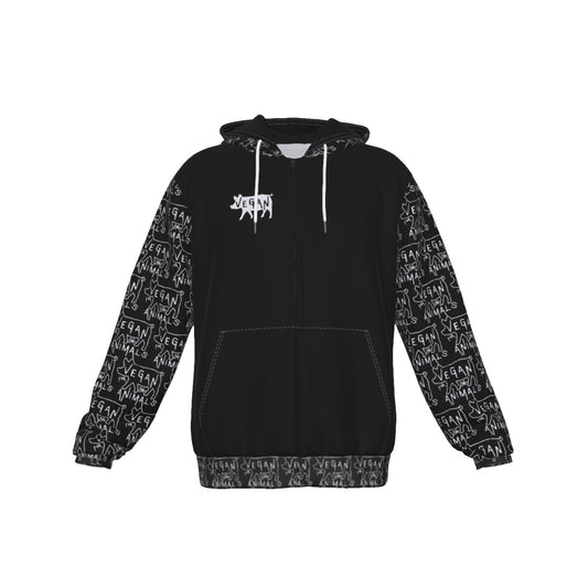 VEGAN FTA Heavy Fleece Zip Up Hoodie