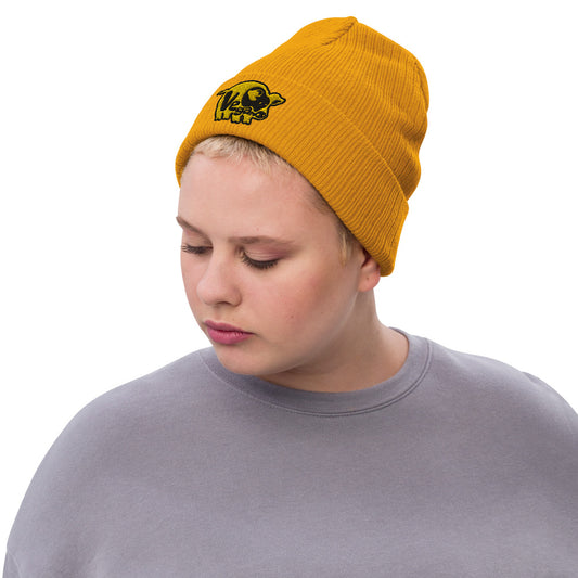 VEGAN Recycled cuffed beanie