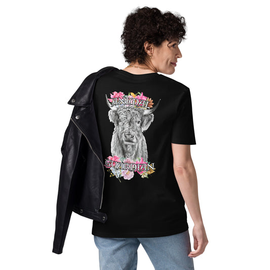VEGAN "Animal Guardian" Unisex Organic Cotton T-shirt