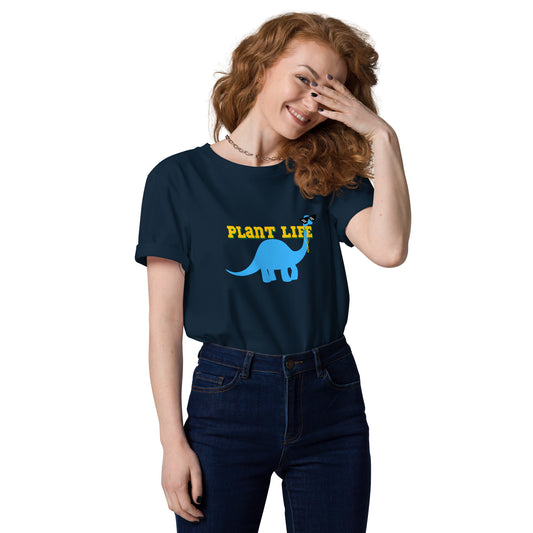 VEGAN " PLANT LIFE " Unisex organic cotton t-shirt