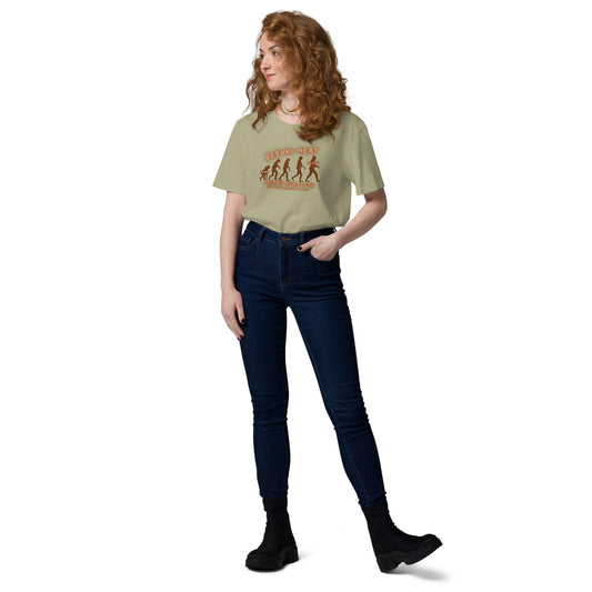 VEGAN " Fueling evolution" Unisex organic cotton t-shirt