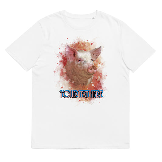 VEGAN Customizable Unisex Organic Cotton T-shirt